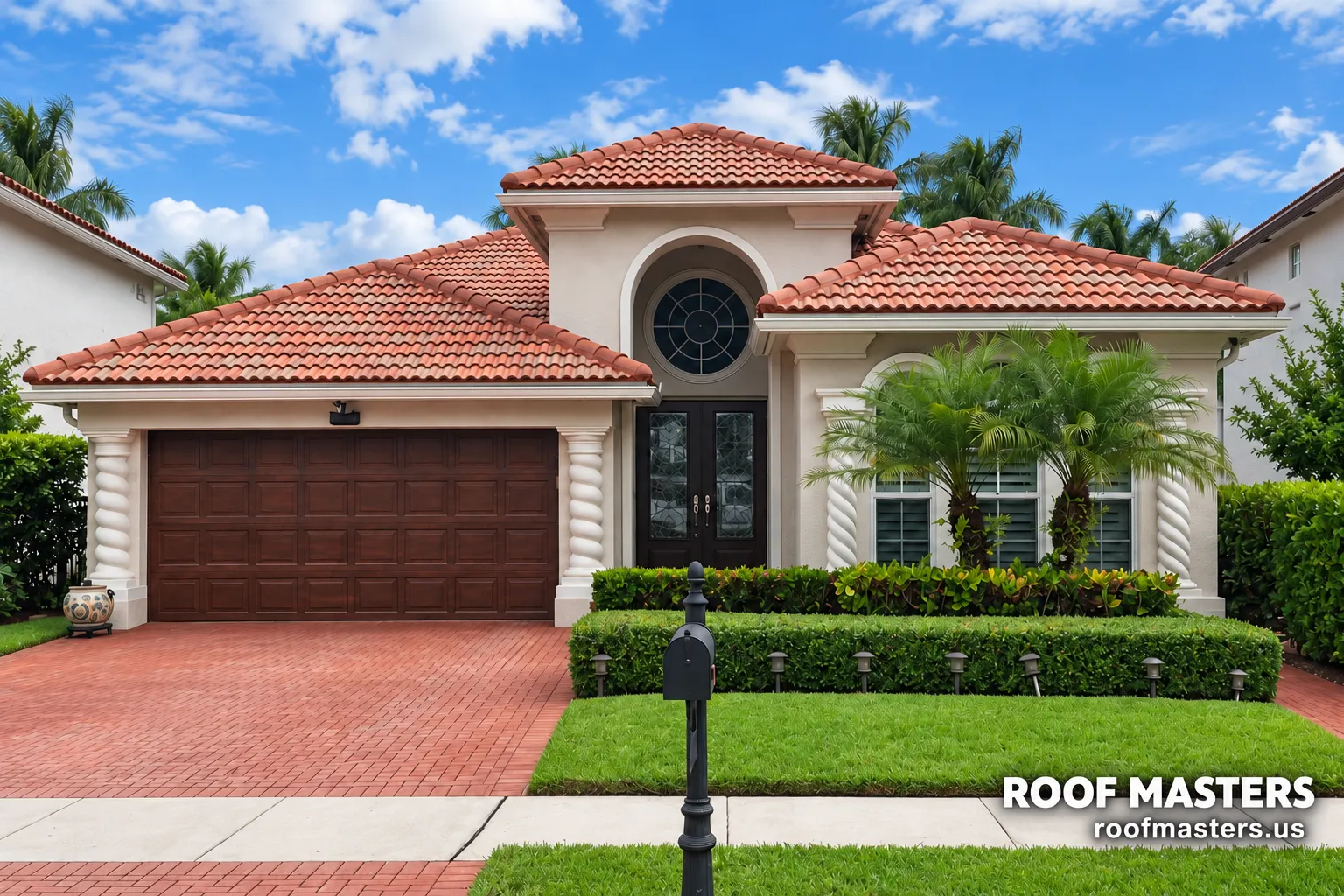 New tile roof installation in South Florida