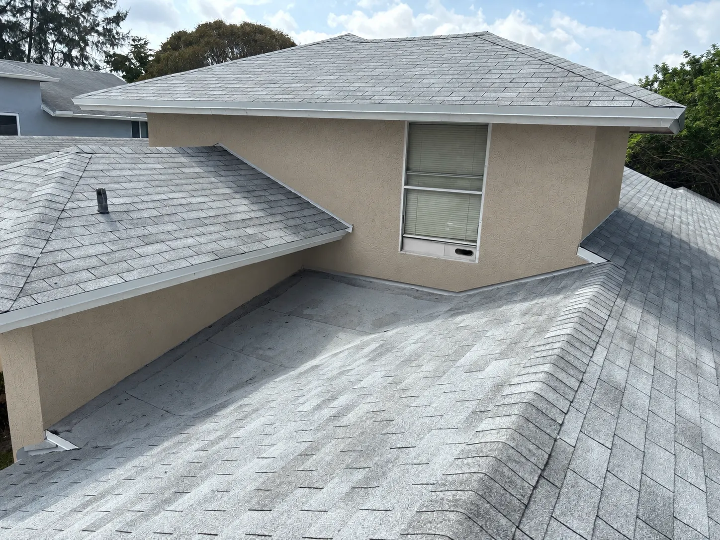 Architectural shingle roofing