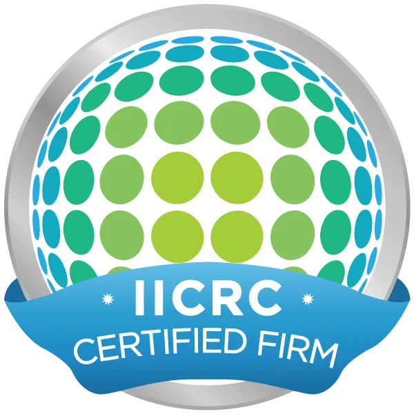 IICRC certified firm logo