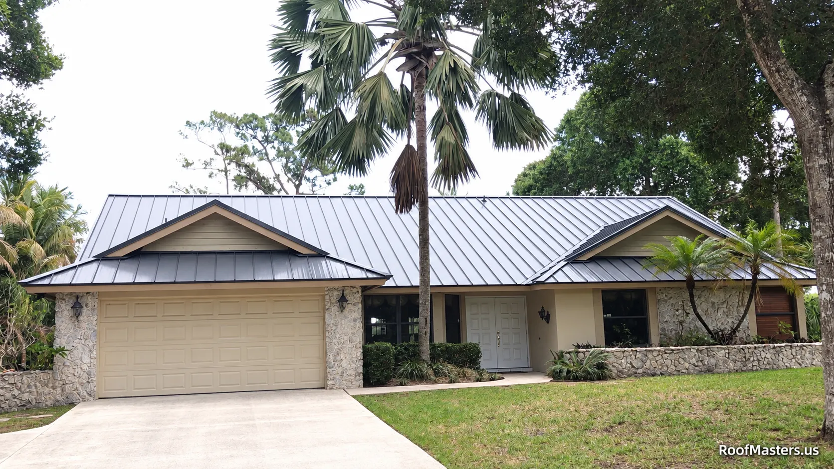 Deerfield Beach roofing project completed by Roof Masters