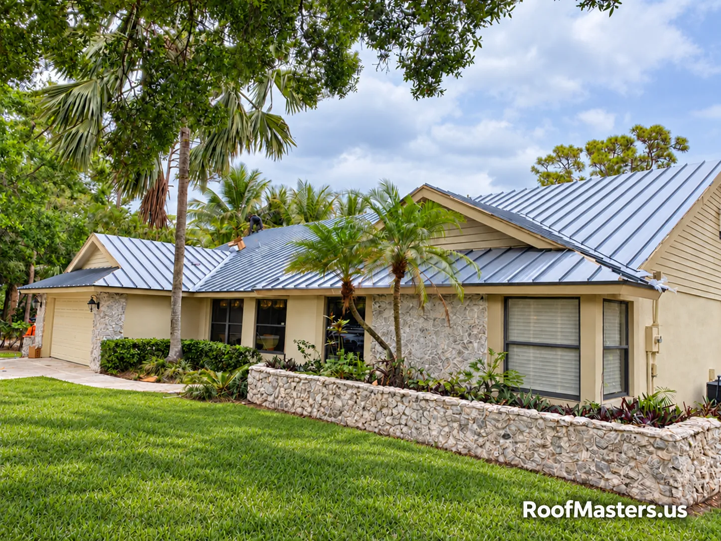 Parkland roofing project completed by Roof Masters
