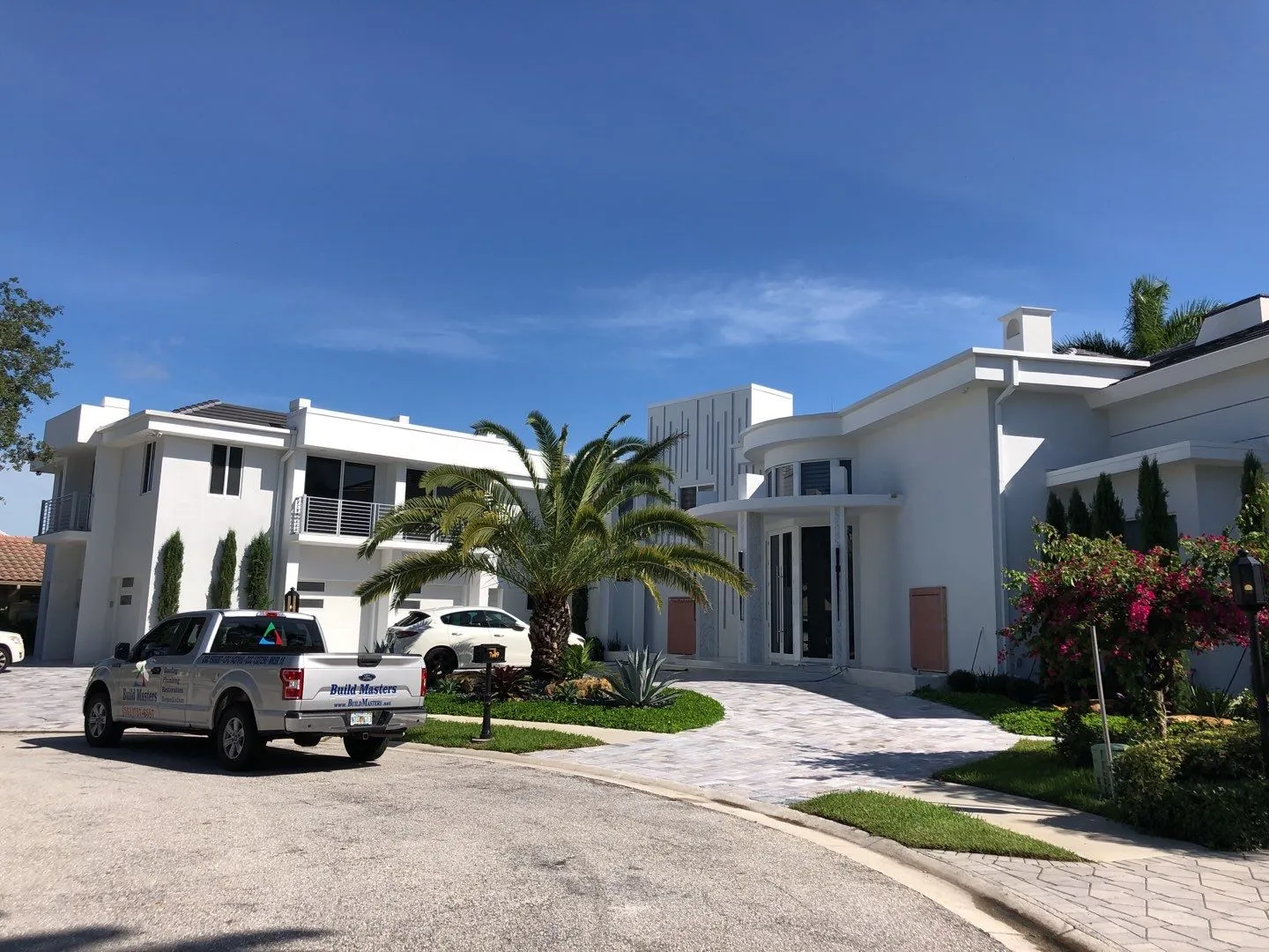 White luxury home in Delray Beach