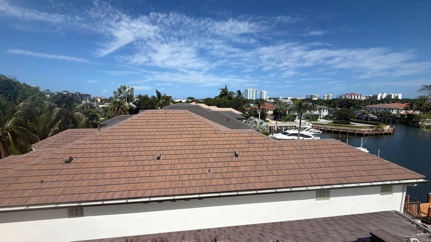 Palm Beach Gardens roofing project completed by Roof Masters